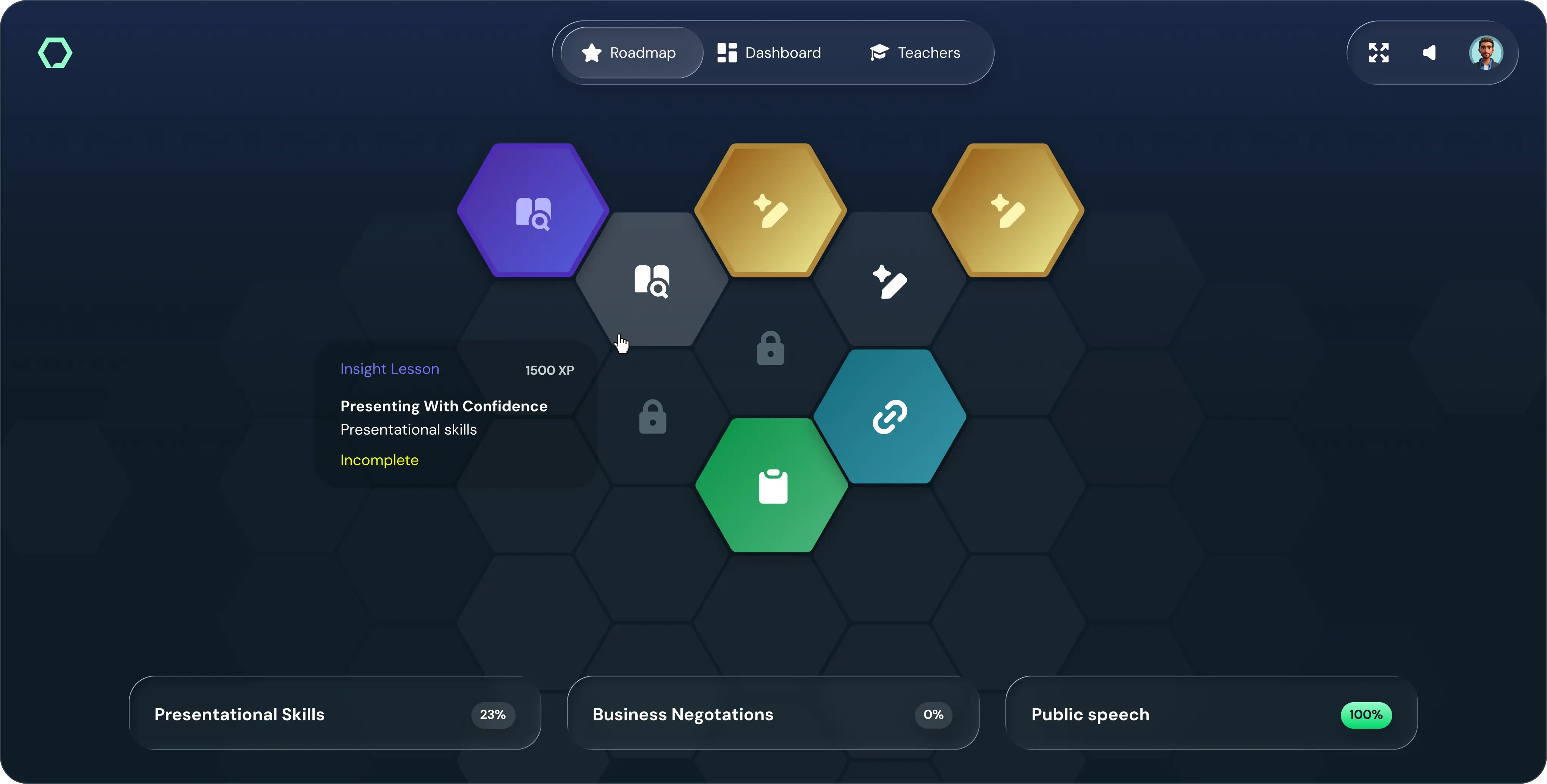 Refine platform dashboard